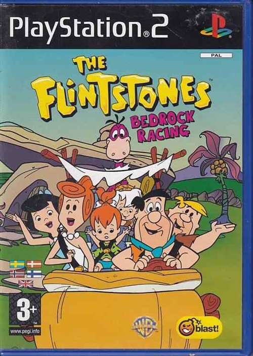 The Flintstones Bedrock Racing - PS2 (B Grade) (Genbrug)